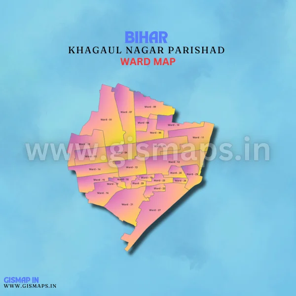 Khagaul Nagar Parishad Ward Map